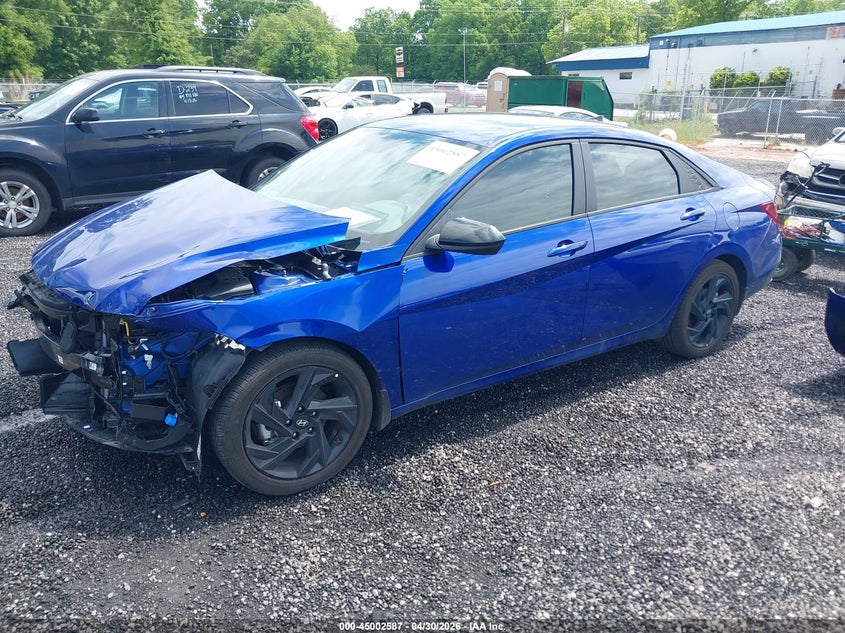 2026 Hyundai Elantra VIN KMHLM4DG1TU102254 IAAI salvage auction — FRONT END, Salvage (South Carolina), sold $100 on 2026-07-28 (photo 2)