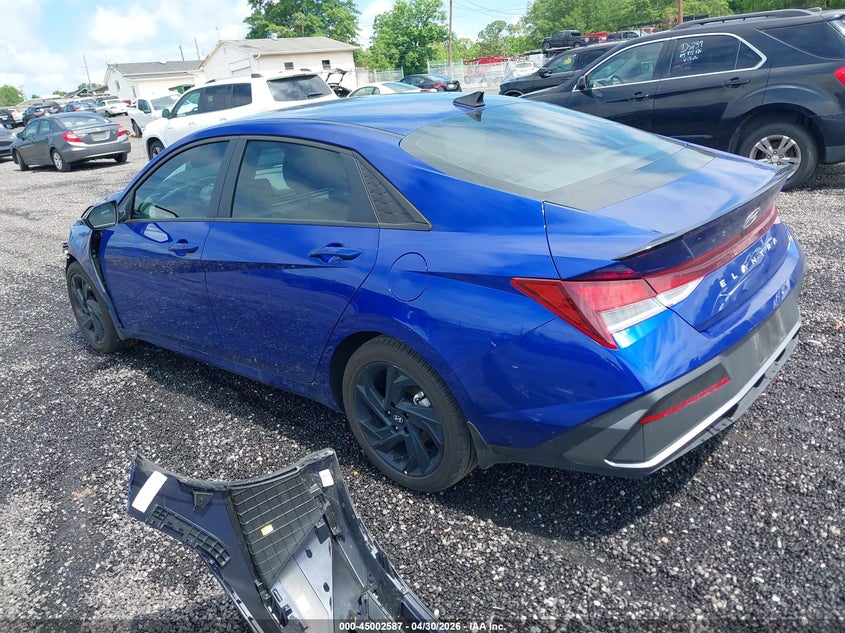 2026 Hyundai Elantra VIN KMHLM4DG1TU102254 IAAI salvage auction — FRONT END, Salvage (South Carolina), sold $100 on 2026-07-28 (photo 3)