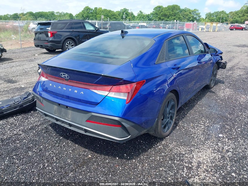 2026 Hyundai Elantra VIN KMHLM4DG1TU102254 IAAI salvage auction — FRONT END, Salvage (South Carolina), sold $100 on 2026-07-28 (photo 4)