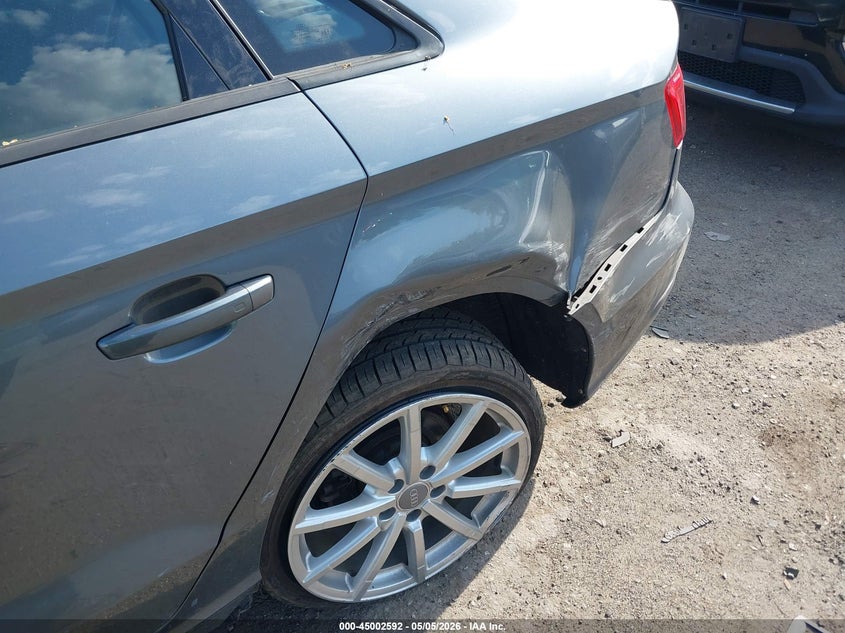 2016 Audi A3 VIN WAUB8GFF3G1049720 IAAI salvage auction — LEFT REAR, Clear (Massachusetts), sold $1,200 on 2026-07-10 (photo 6)