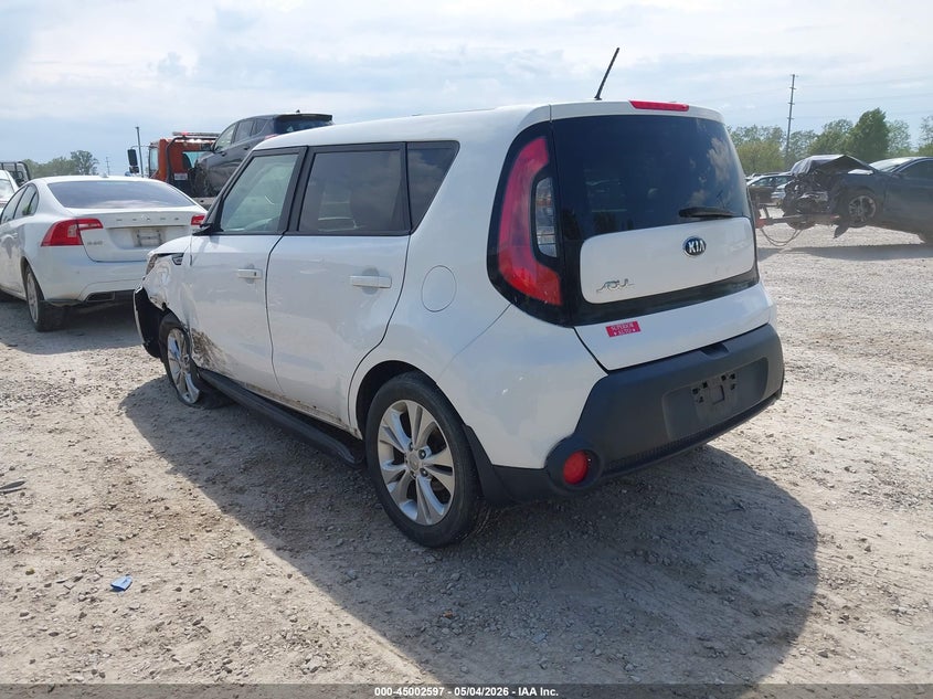 2015 Kia Soul VIN KNDJP3A54F7190087 IAAI salvage auction — LEFT SIDE, Salvage (Ohio), sold $300 on 2026-07-22 (photo 3)