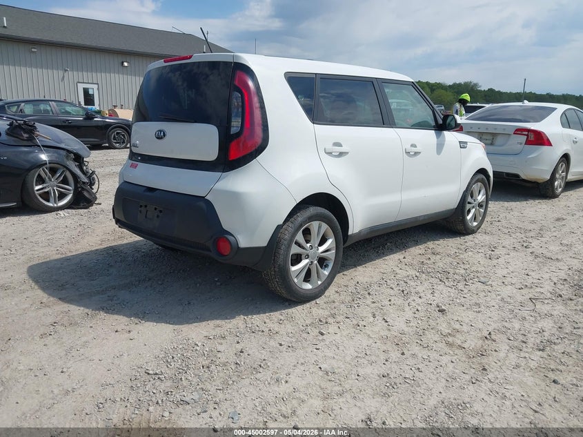 2015 Kia Soul VIN KNDJP3A54F7190087 IAAI salvage auction — LEFT SIDE, Salvage (Ohio), sold $300 on 2026-07-22 (photo 4)