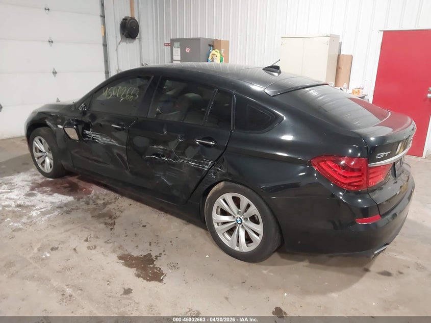 2010 BMW 5 series VIN WBASN4C54AC208324 IAAI salvage auction — LEFT SIDE, Prior Salvage (Minnesota), sold $1,400 on 2026-07-15 (photo 3)