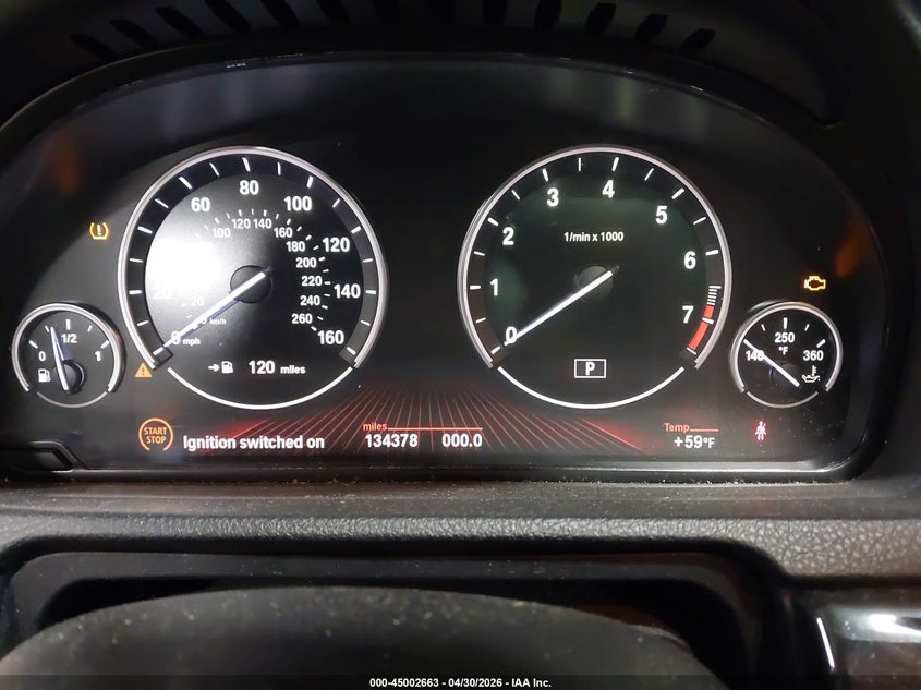2010 BMW 5 series VIN WBASN4C54AC208324 IAAI salvage auction — LEFT SIDE, Prior Salvage (Minnesota), sold $1,400 on 2026-07-15 (photo 7)