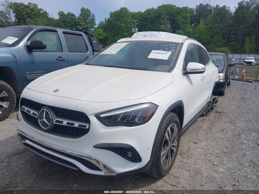 2025 Mercedes-benz Gla-klasse VIN W1N4N4GB0SJ697533 IAAI salvage auction — REAR END, Salvage (Georgia), sold $17,100 on 2026-07-07 (photo 2)