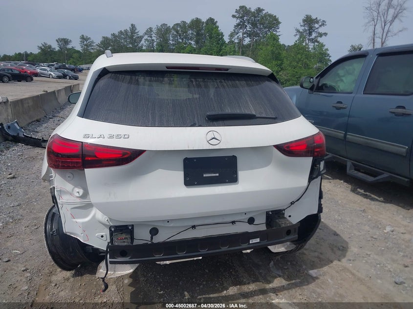 2025 Mercedes-benz Gla-klasse VIN W1N4N4GB0SJ697533 IAAI salvage auction — REAR END, Salvage (Georgia), sold $17,100 on 2026-07-07 (photo 6)