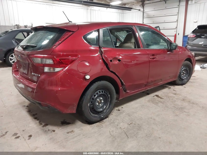 2023 Subaru Impreza VIN 4S3GTAB69P3719415 IAAI salvage auction — THEFT, Wait Title, sold $3,250 on 2026-07-21 (photo 4)