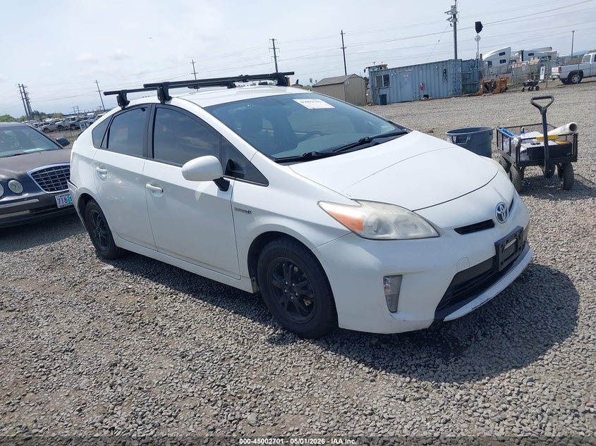 2013 Toyota Prius VIN JTDKN3DUXD1712296 IAAI salvage auction — LEFT REAR, Salvage (Oregon), sold $1,600 on 2026-07-29 (photo 1)