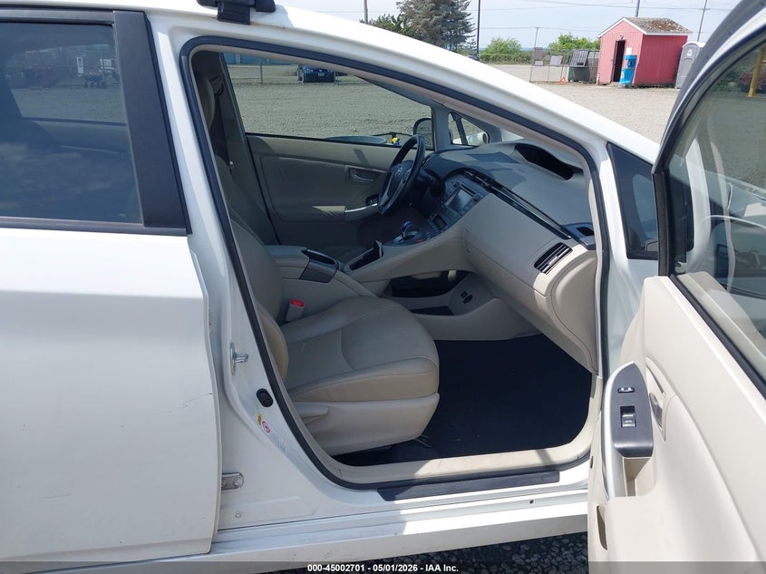 2013 Toyota Prius VIN JTDKN3DUXD1712296 IAAI salvage auction — LEFT REAR, Salvage (Oregon), sold $1,600 on 2026-07-29 (photo 5)