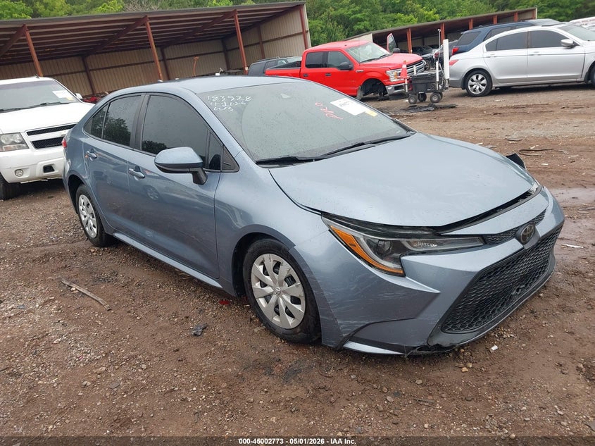 2020 Toyota Corolla VIN 5YFDPRAE8LP130954 IAAI salvage auction — LEFT SIDE, Wait Title, sold $5,500 on 2026-07-29 (photo 1)