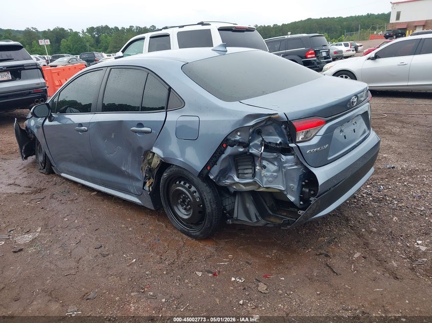 2020 Toyota Corolla VIN 5YFDPRAE8LP130954 IAAI salvage auction — LEFT SIDE, Wait Title, sold $5,500 on 2026-07-29 (photo 3)