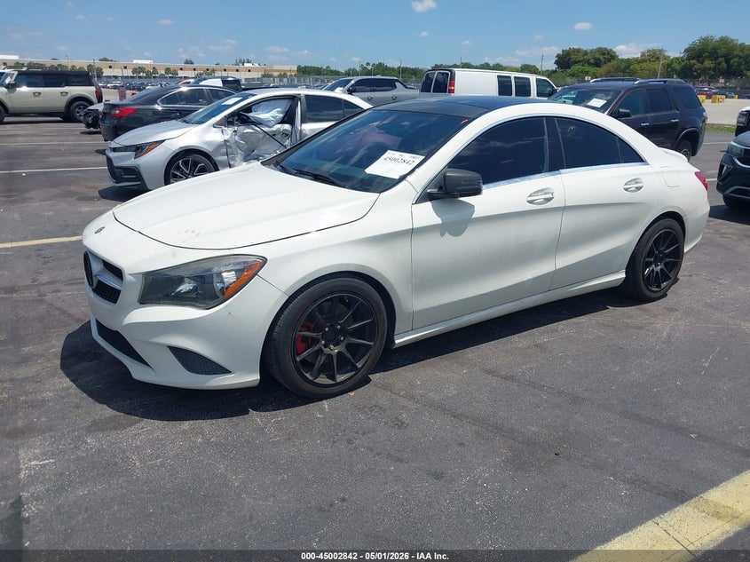 2016 Mercedes-benz Cla-klasse VIN WDDSJ4GBXGN394713 IAAI salvage auction — UNDERCARRIAGE, Rebuildable (Florida), sold $1,350 on 2026-07-09 (photo 2)