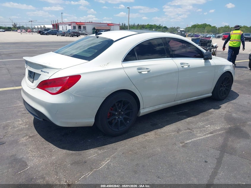 2016 Mercedes-benz Cla-klasse VIN WDDSJ4GBXGN394713 IAAI salvage auction — UNDERCARRIAGE, Rebuildable (Florida), sold $1,350 on 2026-07-09 (photo 4)