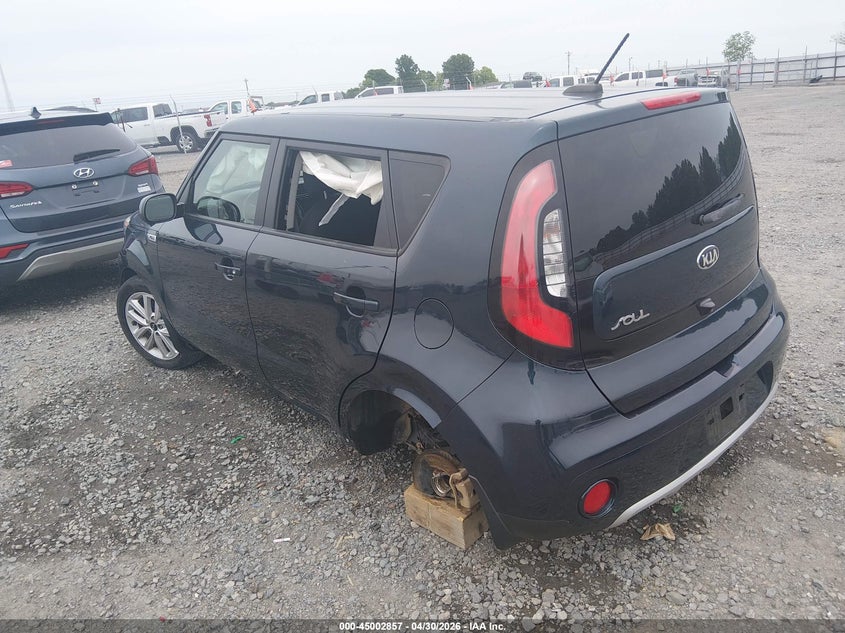 2018 Kia Soul VIN KNDJP3A59J7591143 IAAI salvage auction — LEFT REAR, Salvage (Arkansas), sold $2,300 on 2026-07-15 (photo 3)