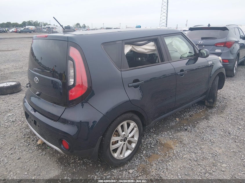 2018 Kia Soul VIN KNDJP3A59J7591143 IAAI salvage auction — LEFT REAR, Salvage (Arkansas), sold $2,300 on 2026-07-15 (photo 4)