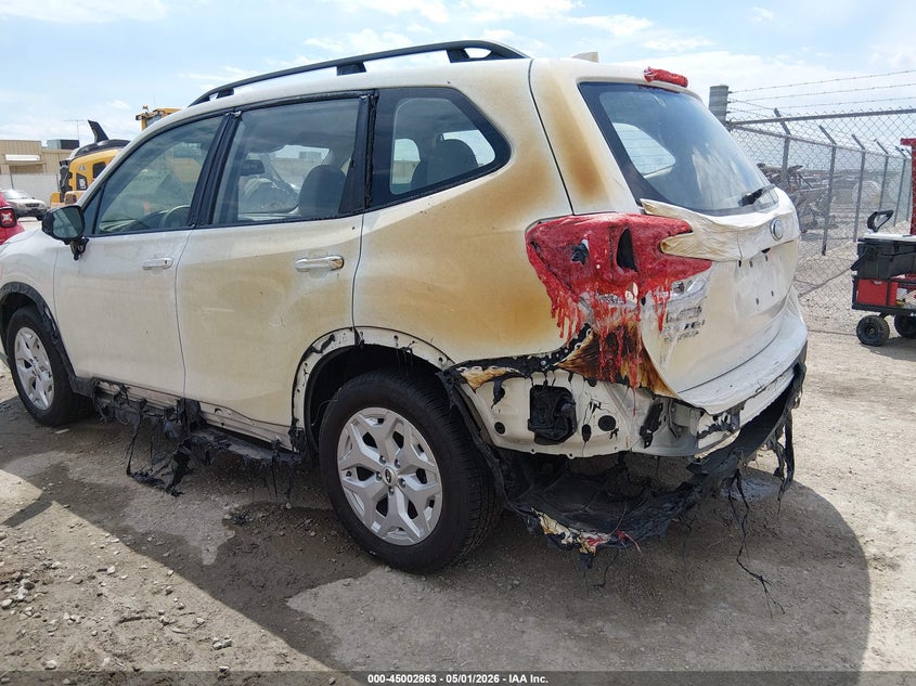 2023 Subaru Forester VIN JF2SKACC2PH426073 IAAI salvage auction — EXTERIOR BURN, Salvage (Kansas), sold $4,100 on 2026-07-31 (photo 6)