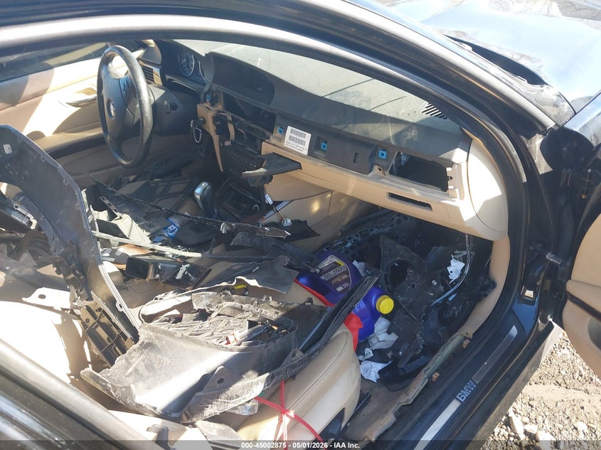 2009 BMW 3er VIN WBAPK73539A452439 IAAI salvage auction — FRONT & REAR, Mv-907A (New York), sold $450 on 2026-07-07 (photo 5)