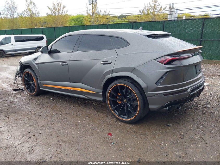 2022 Lamborghini Urus VIN ZPBUA1ZLXNLA19302 IAAI salvage auction — FRONT END, Salvage (Florida), sold $31,250 on 2026-07-27 (photo 3)