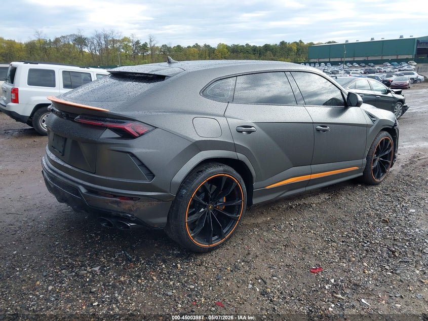 2022 Lamborghini Urus VIN ZPBUA1ZLXNLA19302 IAAI salvage auction — FRONT END, Salvage (Florida), sold $79,500 on 2026-07-30 (photo 4)