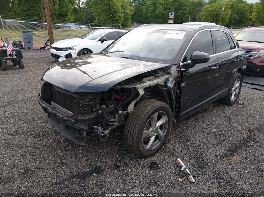 2020 Audi Q3 VIN WA1AECF37L1125076 IAAI salvage auction — SIDE, Wait Title, sold $2,450 on 2026-07-28 (photo 2)