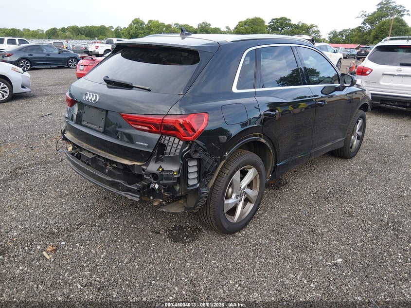 2020 Audi Q3 VIN WA1AECF37L1125076 IAAI salvage auction — SIDE, Wait Title, sold $2,450 on 2026-07-28 (photo 4)