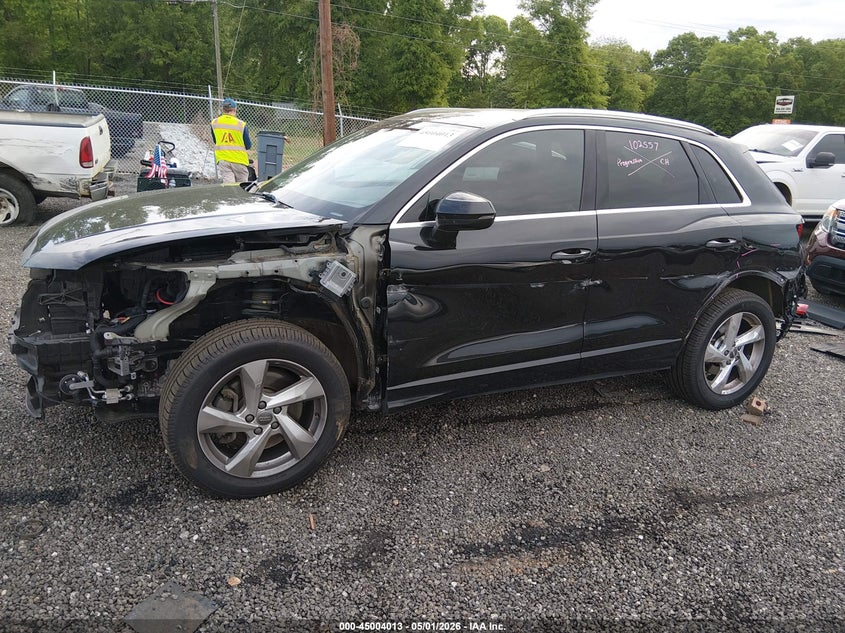 2020 Audi Q3 VIN WA1AECF37L1125076 IAAI salvage auction — SIDE, Wait Title, sold $2,450 on 2026-07-28 (photo 6)