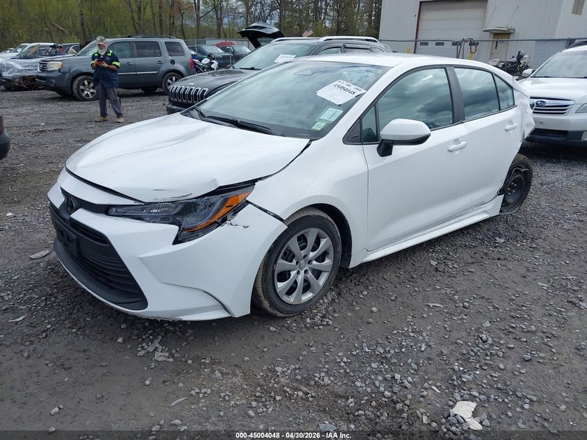 2025 Toyota Corolla VIN 5YFB4MDE7SP308088 IAAI salvage auction — REAR END, Mv-907A (New York), sold $3,900 on 2026-07-14 (photo 2)