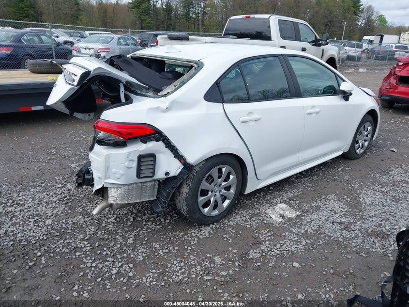 2025 Toyota Corolla VIN 5YFB4MDE7SP308088 IAAI salvage auction — REAR END, Mv-907A (New York), sold $3,900 on 2026-07-14 (photo 4)