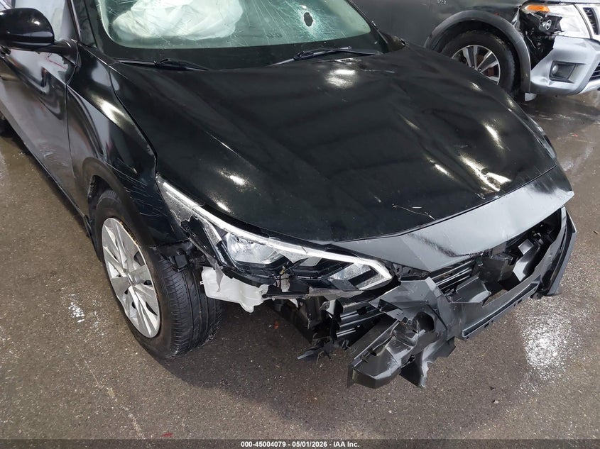 2022 Nissan Sentra VIN 3N1AB8BV4NY281466 IAAI salvage auction — LEFT FRONT, Salvage (Texas), sold $1,075 on 2026-07-19 (photo 6)