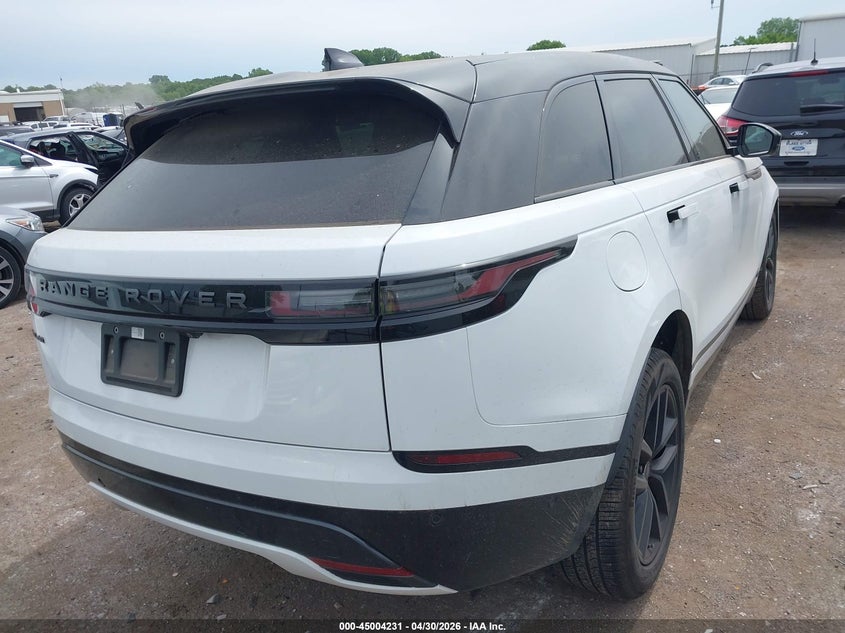 2026 Land rover Range rover velar VIN SALYL2EX5TA816155 IAAI salvage auction — SIDE, Clear (Oklahoma), sold $23,100 on 2026-08-02 (photo 4)