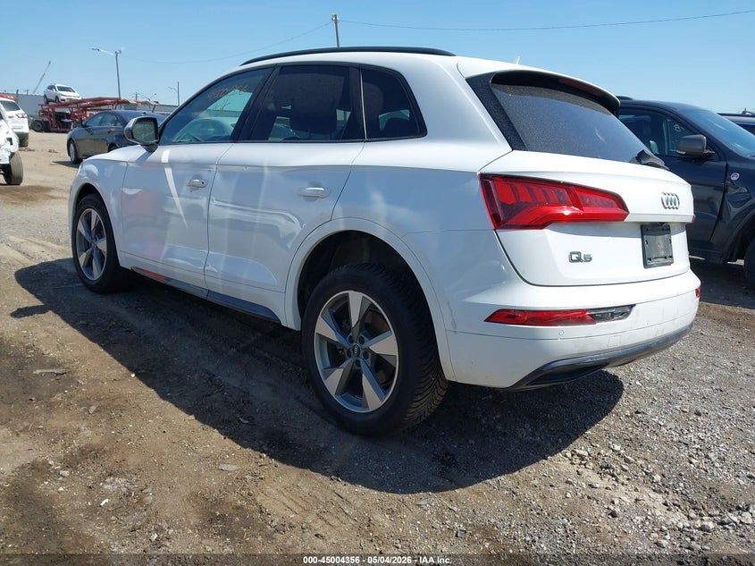 2020 Audi Q5 VIN WA1ANAFYXL2093105 IAAI salvage auction — RIGHT FRONT, Clear (Michigan), sold $8,100 on 2026-07-09 (photo 3)