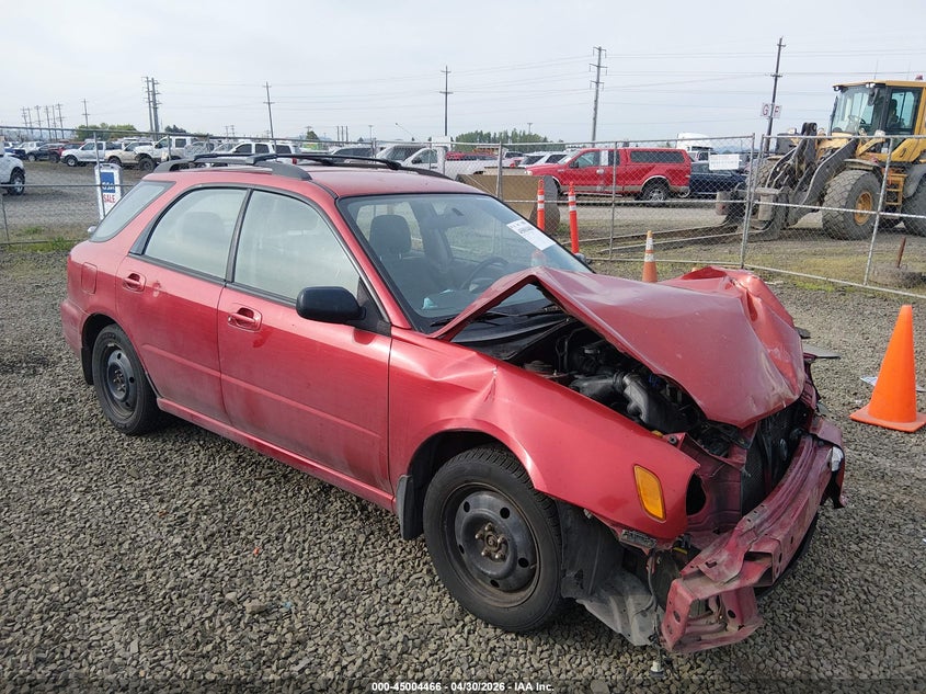 2002 Subaru Impreza VIN JF1GG65502G817213 IAAI salvage auction — FRONT END, Salvage (Oregon), sold $175 on 2026-07-06 (photo 1)