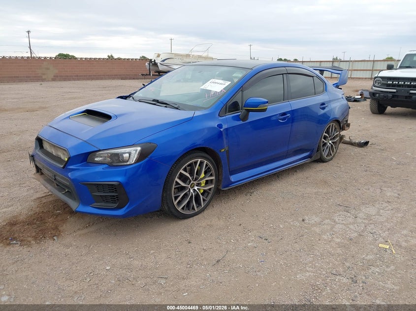 2021 Subaru Wrx sti VIN JF1VA2E63M9808152 IAAI salvage auction — RIGHT SIDE, Original (Texas), sold $6,250 on 2026-07-13 (photo 2)