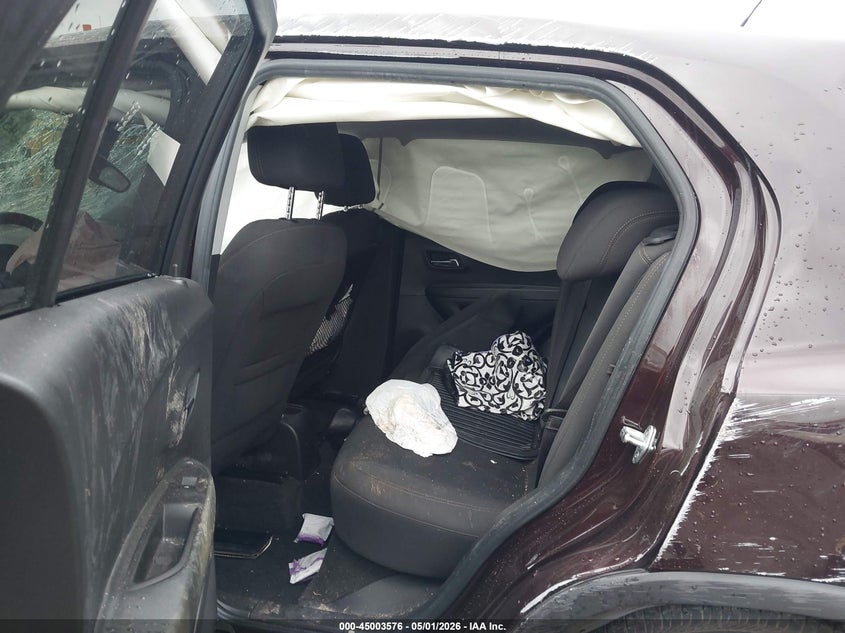 2021 Chevrolet Trax VIN KL7CJKSB1MB313800 IAAI salvage auction — ROLLOVER, Salvage (Texas), sold $25 on 2026-07-28 (photo 8)