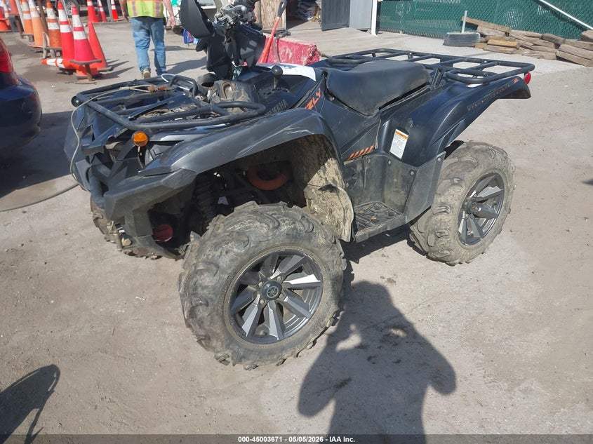 2022 Yamaha Yfm VIN 5Y4AMK2E9NA102161 IAAI salvage auction — LEFT FRONT, Salvage - Greater Than 75% (Maryland), sold $3,150 on 2026-07-15 (photo 2)