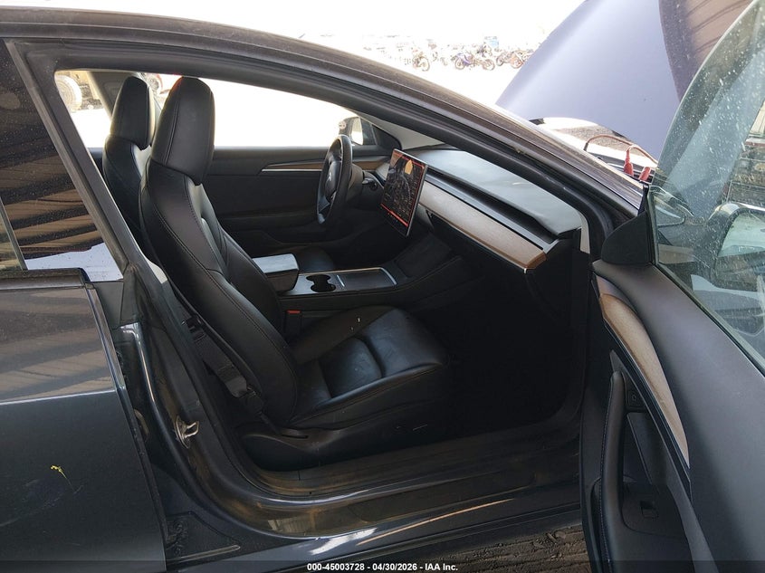 2023 Tesla Model 3 VIN 5YJ3E1EA0PF700747 IAAI salvage auction — RIGHT REAR, Salvage Title, sold $7,650 on 2026-09-10 (photo 5)