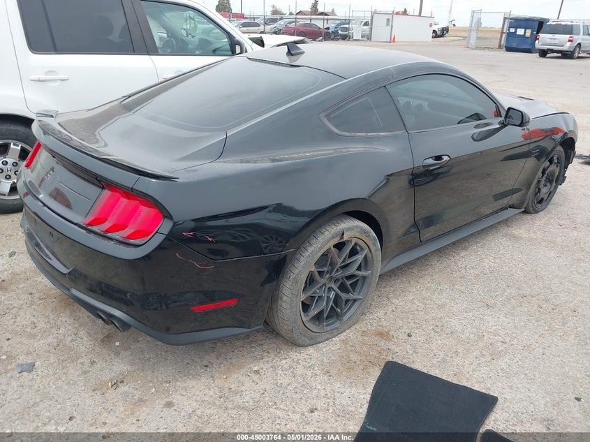 2021 Ford Mustang VIN 1FA6P8CFXM5152676 IAAI salvage auction — FRONT END, Original (Texas), sold $17,000 on 2026-07-10 (photo 4)