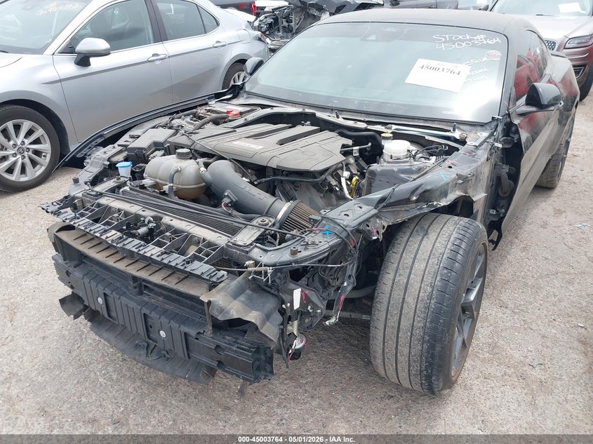 2021 Ford Mustang VIN 1FA6P8CFXM5152676 IAAI salvage auction — FRONT END, Original (Texas), sold $17,000 on 2026-07-10 (photo 6)