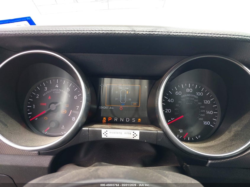2021 Ford Mustang VIN 1FA6P8CFXM5152676 IAAI salvage auction — FRONT END, Original (Texas), sold $17,000 on 2026-07-10 (photo 7)