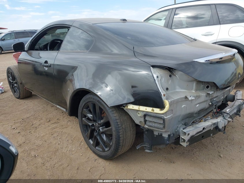 2010 Infiniti G37 VIN JN1CV6EK9AM100459 IAAI salvage auction — STRIPPED, Clear - Dealer Only (California), sold $250 on 2026-07-07 (photo 3)