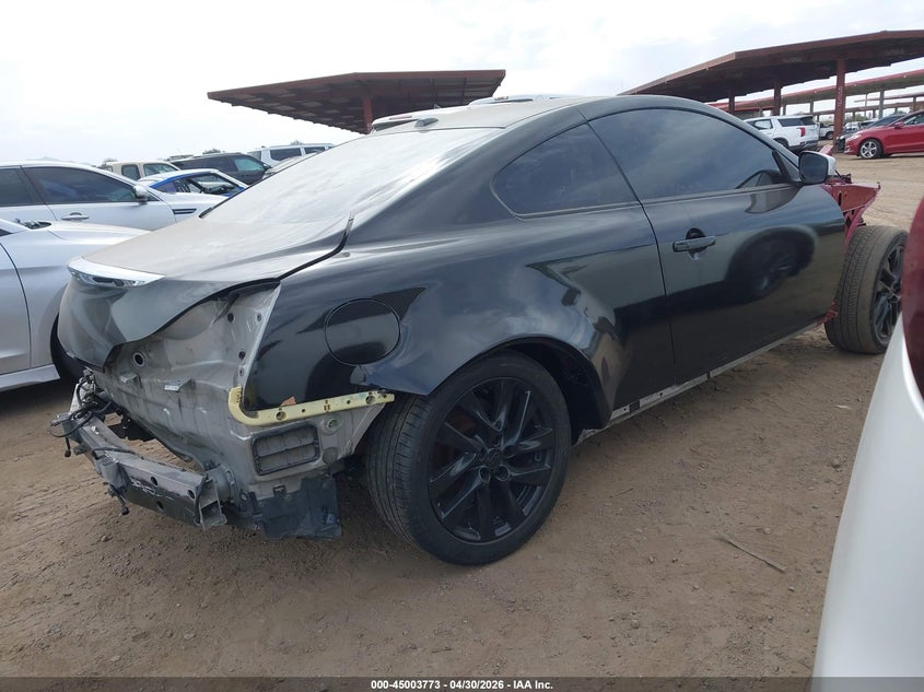 2010 Infiniti G37 VIN JN1CV6EK9AM100459 IAAI salvage auction — STRIPPED, Clear - Dealer Only (California), sold $250 on 2026-07-07 (photo 4)