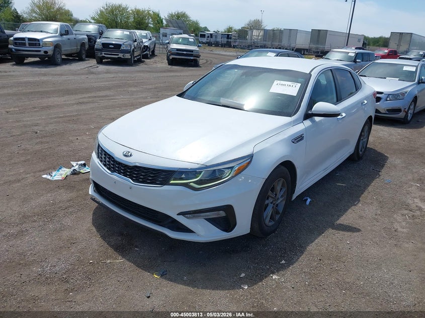 2020 Kia Optima VIN 5XXGT4L38LG385359 IAAI salvage auction — HAIL, Salvage (Iowa), sold $2,100 on 2026-07-20 (photo 2)