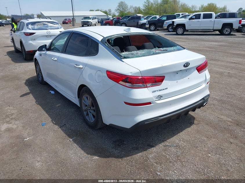 2020 Kia Optima VIN 5XXGT4L38LG385359 IAAI salvage auction — HAIL, Salvage (Iowa), sold $2,100 on 2026-07-20 (photo 3)