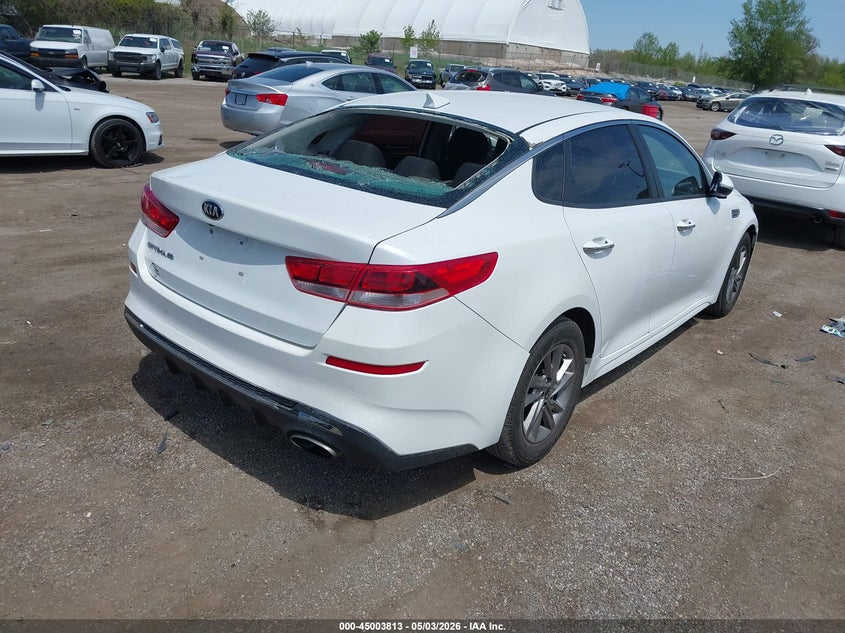 2020 Kia Optima VIN 5XXGT4L38LG385359 IAAI salvage auction — HAIL, Salvage (Iowa), sold $2,100 on 2026-07-20 (photo 4)