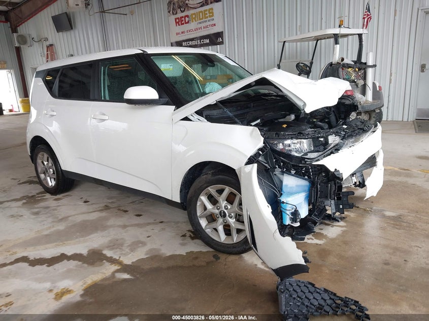 2024 Kia Soul VIN KNDJ23AU8R7236336 IAAI salvage auction — FRONT END, Salvage (Texas), sold $2,575 on 2026-07-14 (photo 1)