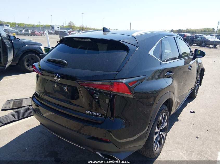 2020 Lexus Nx VIN JTJSARDZ4L2236160 IAAI salvage auction — FRONT END, Salvage Title, sold $12,800 on 2026-07-27 (photo 4)