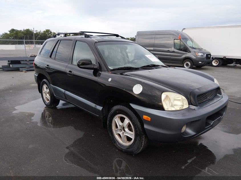 2002 Hyundai Santa fe VIN KM8SC13D12U149643 IAAI salvage auction — NORMAL WEAR, Clear (Florida), sold $300 on 2026-07-06 (photo 1)