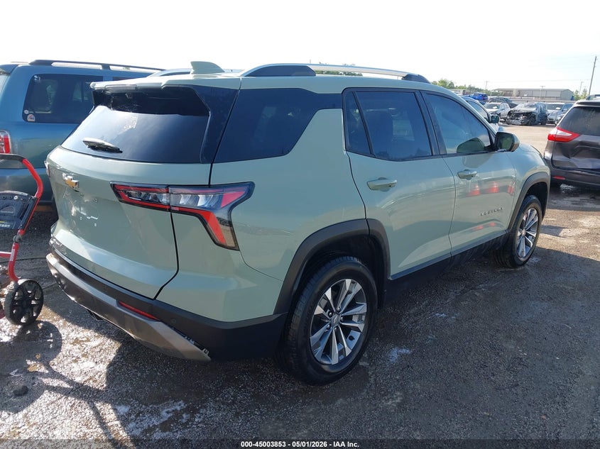 2025 Chevrolet Equinox VIN 3GNAXPEG5SL114751 IAAI salvage auction — SIDE, Clear (Oklahoma), sold $9,450 on 2026-07-18 (photo 4)