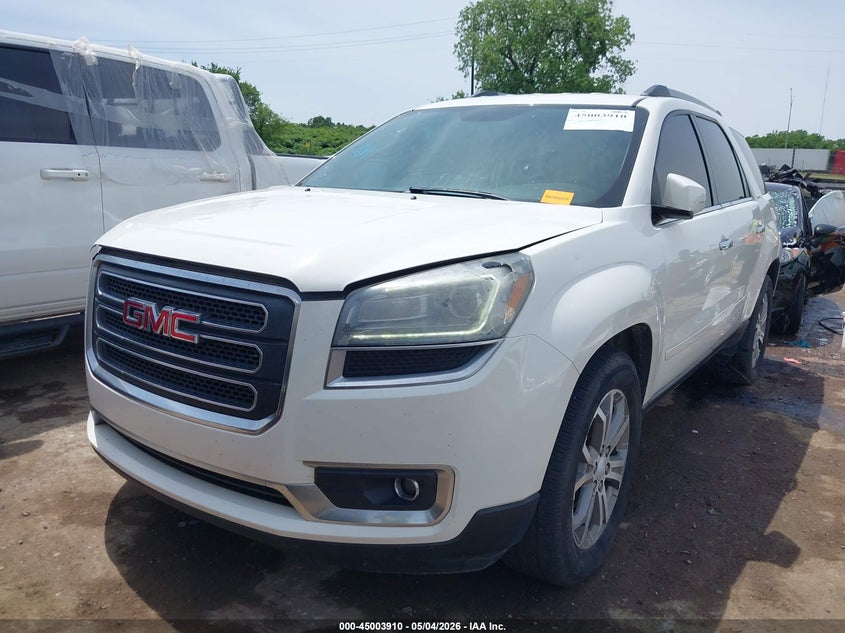 2014 Gmc Acadia VIN 1GKKRRKD8EJ121741 IAAI salvage auction — HAIL, Clear (Oklahoma), sold $2,000 on 2026-08-01 (photo 2)