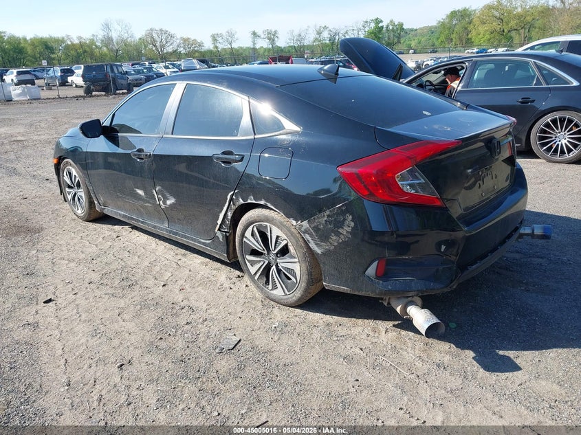 2018 Honda Civic VIN JHMFC1F39JX008792 IAAI salvage auction — LEFT SIDE, Salvage (Ohio), sold $3,100 on 2026-07-20 (photo 3)